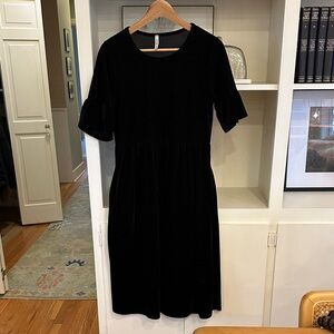 Orange Creek Black Long Sleeve Dress